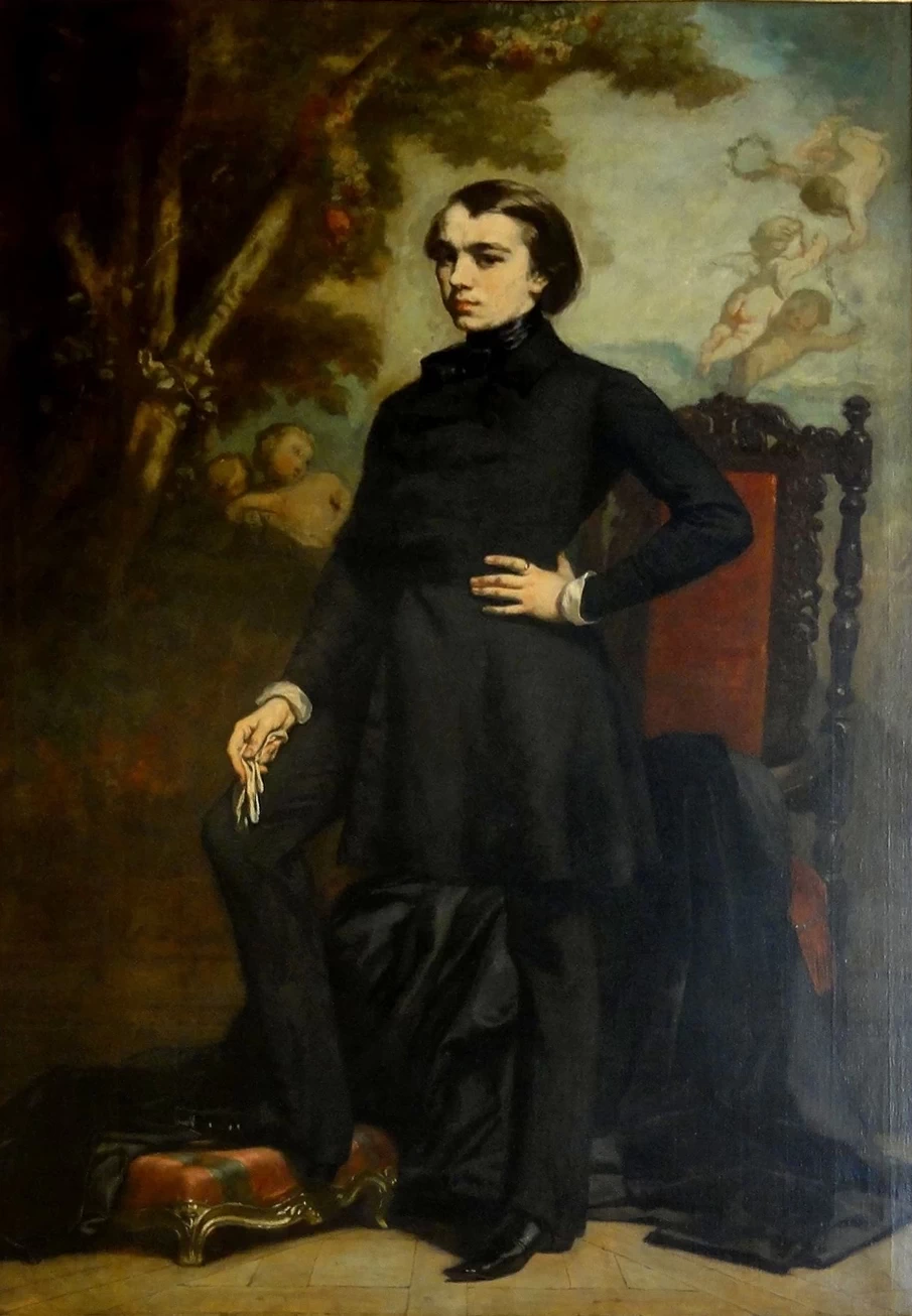 Ritratto di Henri Didier da Thomas Couture - Museo Vivenel